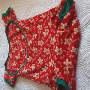 Dog coverup/jacket/sweater Christmas theme